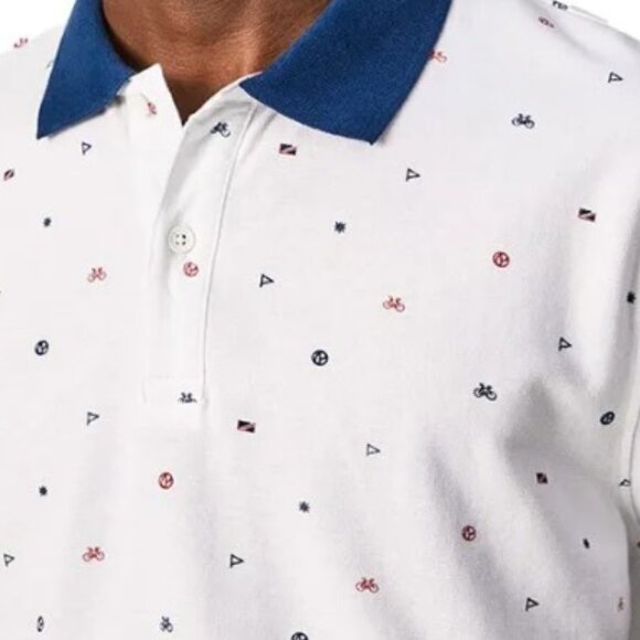NWT -  Pepe Jeans London Firemont Short Sleeve Polo – White, Size M - Picture 4 of 14